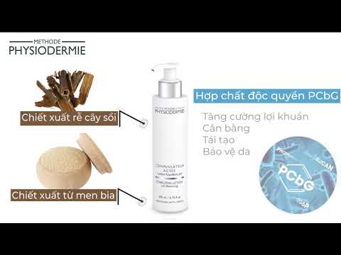 Nước hoa hồng cân bằng da Methode Physiodermie Stabilizing Lotion pH Balancing