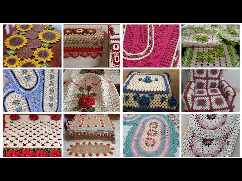 Ideas excepcionales de patrones de crochet nuevos y hechos a mano para la decoración del hogar