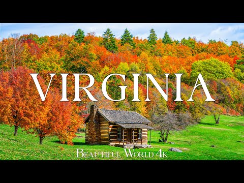 Virginia 4K - Explore Vibrant Autumn Foliage, Rolling Hills, and Scenic Blue Ridge Views - 4K UHD