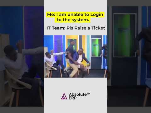 IT Person Fixing the System Error #memes #meme #funnvideos #shorts #short #absoluteerp #erp