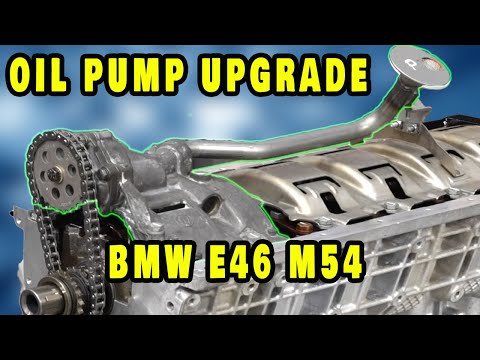 Worried about your BMW M54 oil pump? Make it better than new!