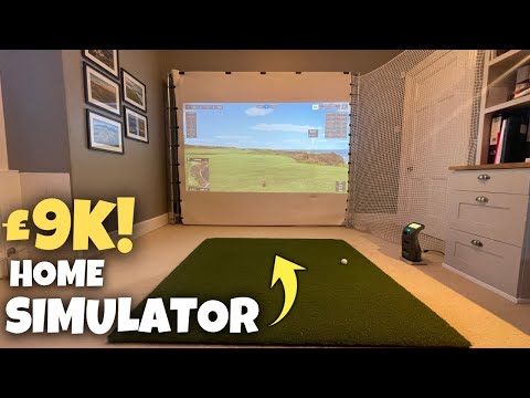 Scratch Golfer Explains How to Build This Professional Home Golf Studio on a Budget!