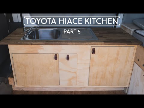 Toyota Hiace Camper Van Conversion - Kitchen