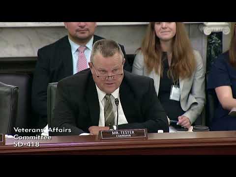 Tester Addresses VA Officials on PACT Act Implementation Ahead of Law’s One-Year Anniversary