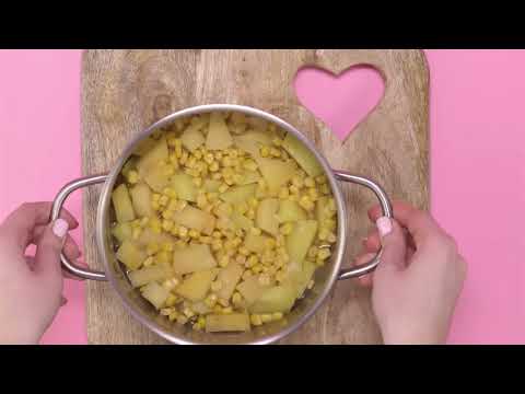 Turnip, Potato, and Corn Puree Recipe for 8-Month-Old Babies