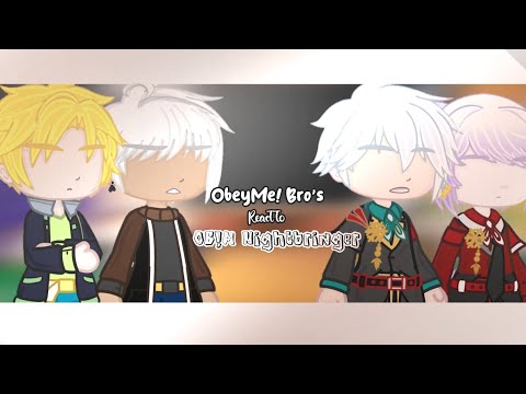 •ObeyMe! Bro's React to OBM! NightBringer! memes•||1/2||Annes Gacha_Life