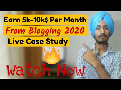 Earn 5,000 - 10,000$ Per month From Google Adsense | Live Case Study of Website | Web Minds