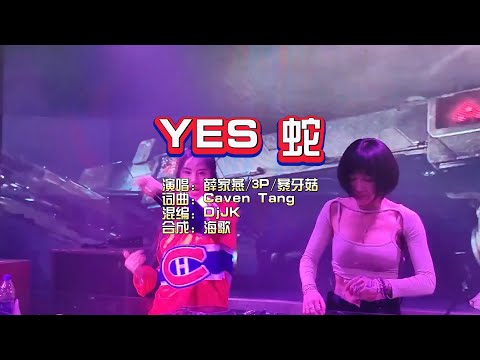 3P 薛家燕 暴牙菇 《YES蛇》 DjJK Bounce Remix KTV 导唱字幕 （备有伴奏视频）