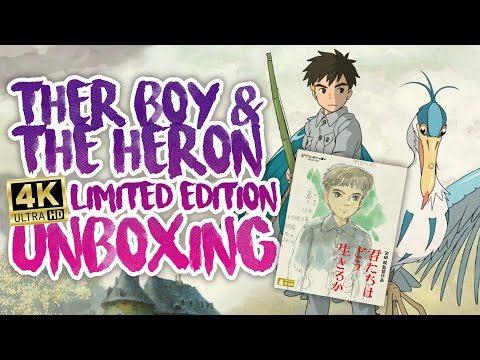 Boy and the Heron 4K Limited Edition - Unboxing