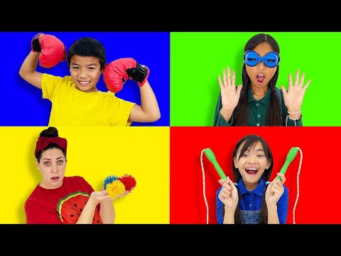 Color Challenge Game Show: Can They Win Their Favorite Color Zone?