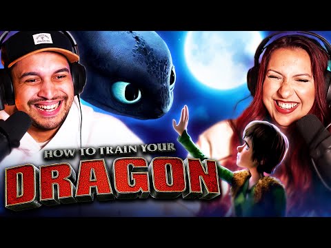 HOW TO TRAIN YOUR DRAGON (2010) MOVIE REACTION - THIS WAS A BLAST! - FIRST TIME WATCHING - REVIEW