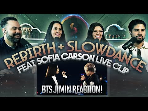 Jimin of BTS "Rebirth + Slow Dance ft. Sofia Carson" -Beautiful and unexpected duet 😊 |Couples React