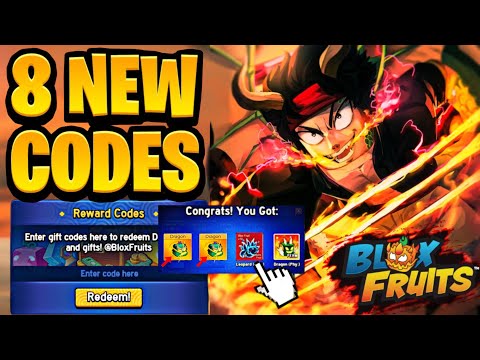 ❄️NEW CODES❄️ALL WORKING BLOX FRUITS CODES 2X EXP 2024! ROBLOX BLOX FRUITS CODES