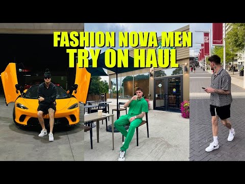 FASHION NOVA TRY ON HAUL | Nova Men -DKMONEY ( must watch)