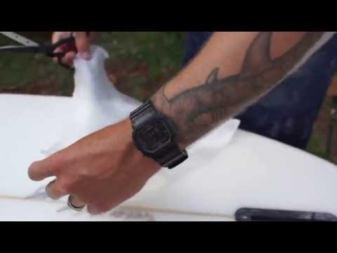 Surfboard Ding Repair Tutorial