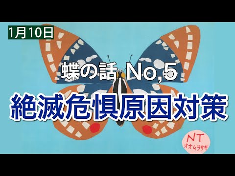 蝶の話【絶滅危惧種】