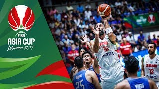 Lebanon v Philippines - Highlights - Classification 5-8 - FIBA Asia Cup 2017