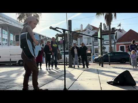 Toto - Africa #80smusic #stevelukather #busking #leo #sunshine #december #coolkids #viralvideo #fyp