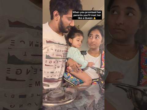 When he is true to his words ❤️😅#family #littlethings #love #funnyvideo #dailyvlog #deepakiran  #vr