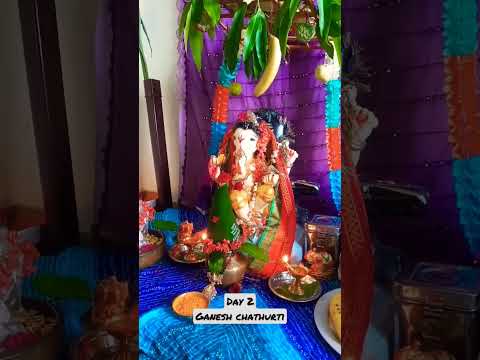 గణేష్ చతుర్థి#day2 #ganeshchaturthi #poojavidanam #ganapatibappamorya #viralvideo #godisgood