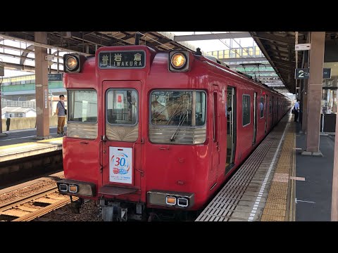 【フリー素材】名鉄100系113F岩倉発車