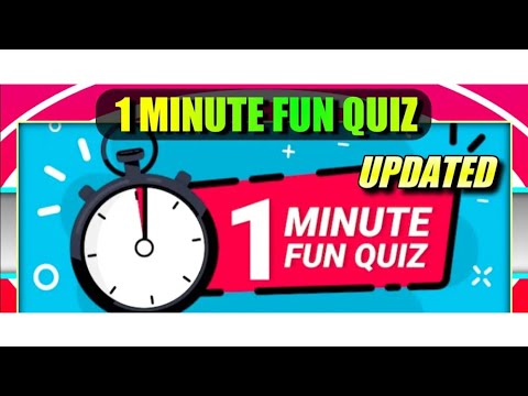 1-Minute Fun Quiz Answers| Answer 5 easy question | Quizfacts update