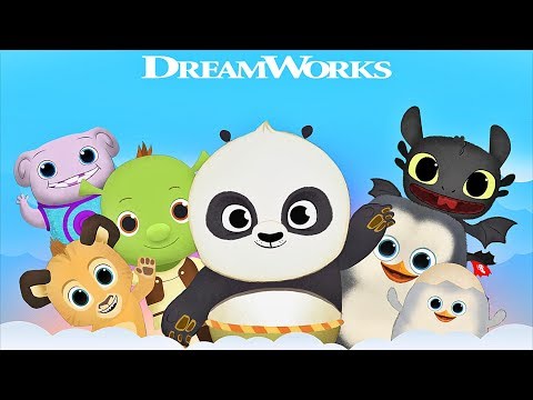 Dreamworks Friends Morning Routine 🐼 Game App for Kids with Shrek, Po & Toothless