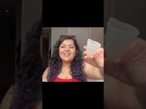 Menstrual cup ka color change-Dr Cuterus explains #periods #womenshealth #doctor #cup #women #health