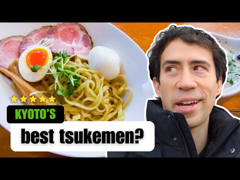 Deep Into Kyoto for TOP RATED Tsukemen (Dipping Ramen)