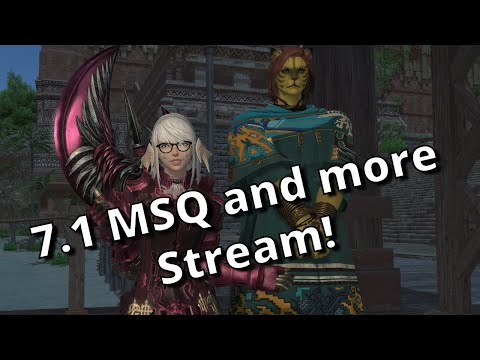 Patch 7.1 Main Quest and Alliance Raid Stream!