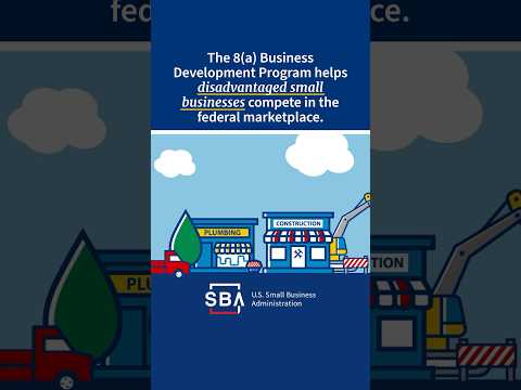 Learn how to get certified for the 8(a) Business Development program! https://www.sba.gov/8a