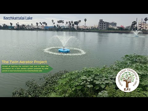 Keezhkattalai Lake - Restoration efforts by E.F.I