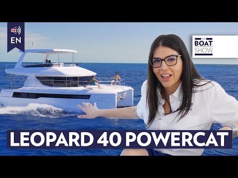 LEOPARD 40 Powercat seen at MIBS 2024 - The Boat Show