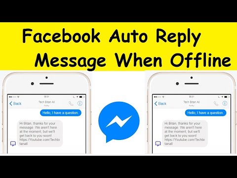 How to set up auto-response message bot on Facebook, Messenger & Instagram | Autoreply when Offline