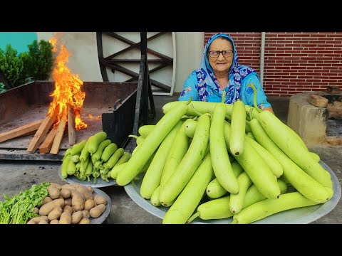 BOTTLE GOURD RECIPE | Tasty Indian Snacks Recipes | Uniqe Lauki Recipe | Street Food | Village Food