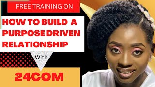 The secret to building and maintaining a purpose driven relationship