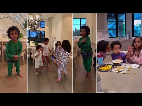 Kim Kardashian's Son Psalm West Shows off His Dance Routine to "Bye Bye Bye"  (VIDEO)