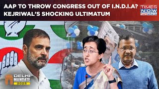 Delhi Elections: AAP's 'Remove Congress From I.N.D.I.A.' Demand | CM Atishi’s Shocker On BJP | Watch