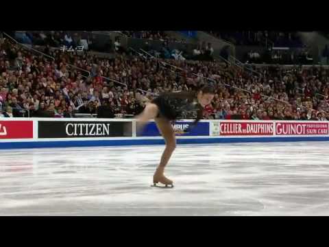 Kim Yuna(QUEEN Yuna)2009 worlds SP「Danse Macabre」.flv