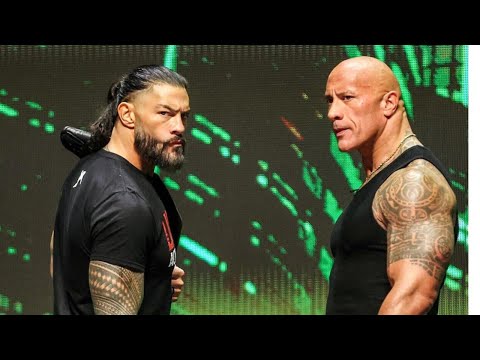 WWE 2K24 ROMAN REIGNS VS. THE ROCK #sports #wwe #2024