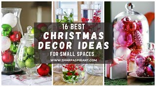 Best Christmas Decor Ideas for Small Spaces! #shorts #christmas #sharpaspirant