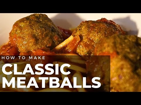 Authentic Italian Meatballs Recipe: How to Make Delicious Homemade Meatballs from Scratch