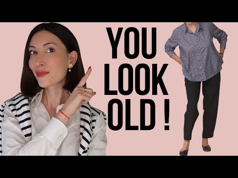 How Not To Look Older: 10 Fashion Mistakes That Make You Look Older