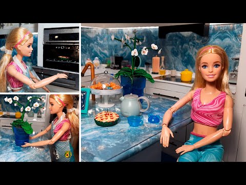 A fun video with cleaning in a doll house. #dollhouse #dollhousekitchen #dollhousecleaning