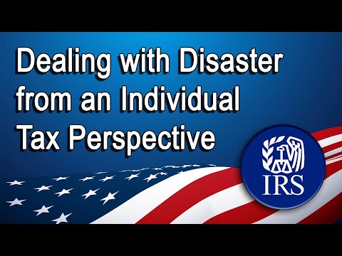 Dealing with Disaster from an Individual Tax Perspective