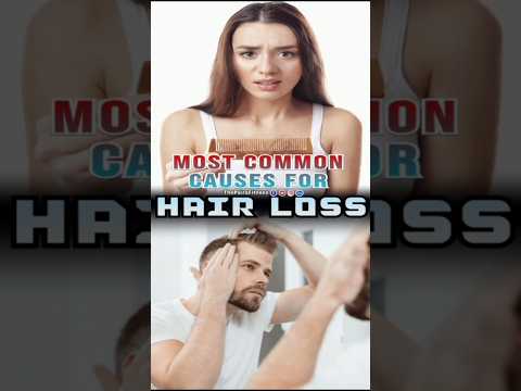 Most Common Causes for Hair Loss | #hairloss | #haircare | #thepairafitness | #trending | #shorts