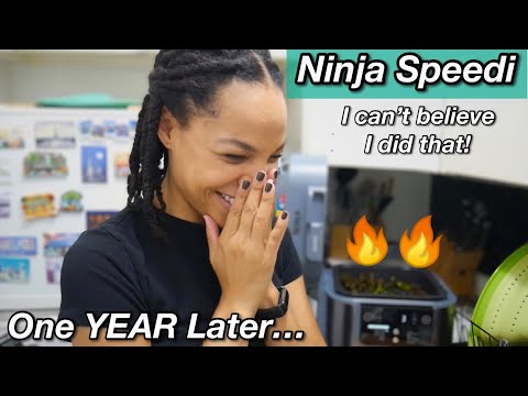 NINJA SPEEDI One YEAR Update | Let's Make A Quick Dinner..I burnt it but you won't!