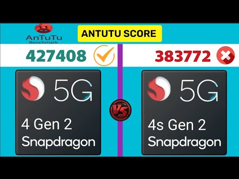 Snapdragon 4 Gen 2 🆚 Snapdragon 4s Gen 2 | Redmi A4 Antutu Score