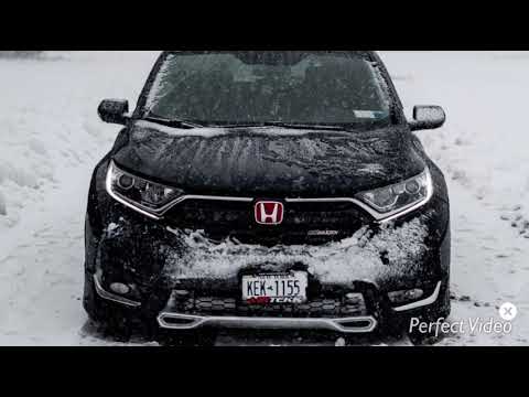 Epic Honda CR-V photography in the snow ( February, 2021