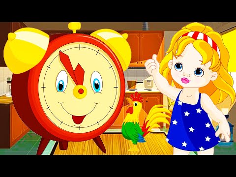 Ghadi Kare Tik Tik Tik | घड़ी करे टिक टिक टिक | Clock Rhyme | Hindi Nursery Rhymes | #Riya Kids TV